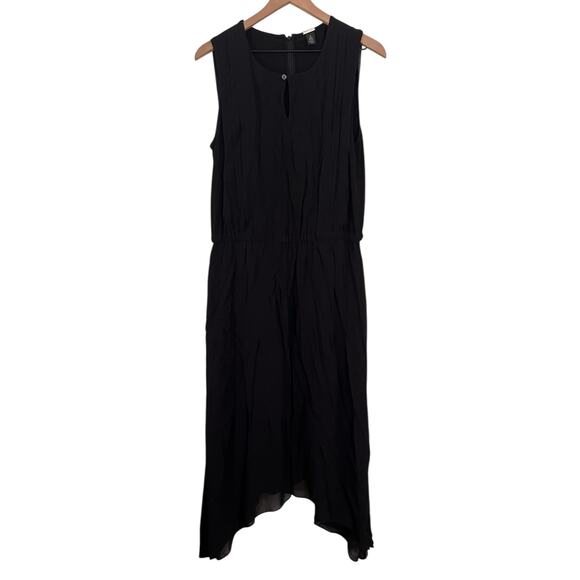Chicos Black Label Sleeveless Black Midi Dress Size 2 / Large - Picture 1 of 6